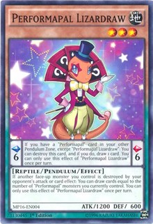 Performapal Lizardraw [MP16-EN004] Common | Galaxy Games LLC