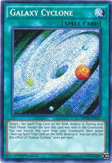 Galaxy Cyclone [MP16-EN027] Secret Rare | Galaxy Games LLC