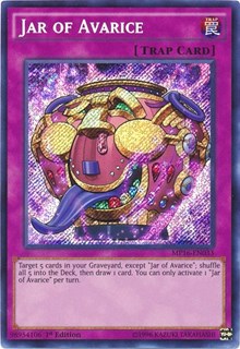 Jar of Avarice [MP16-EN033] Secret Rare | Galaxy Games LLC