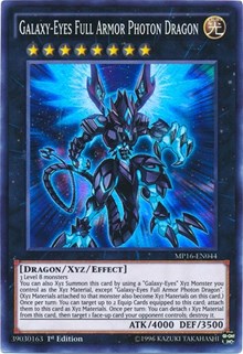 Galaxy-Eyes Full Armor Photon Dragon [MP16-EN044] Super Rare | Galaxy Games LLC