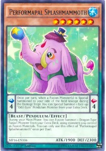 Performapal Splashmammoth [MP16-EN106] Rare | Galaxy Games LLC