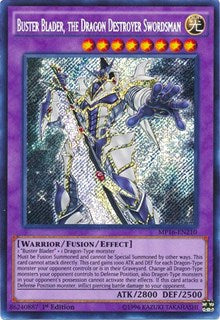 Buster Blader, the Dragon Destroyer Swordsman [MP16-EN210] Secret Rare | Galaxy Games LLC