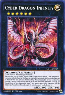 Cyber Dragon Infinity [MP16-EN237] Secret Rare | Galaxy Games LLC