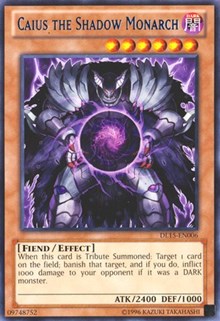 Caius the Shadow Monarch (Blue) [DL15-EN006] Rare | Galaxy Games LLC