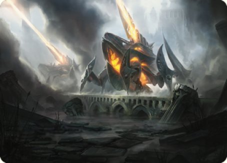 Skitterbeam Battalion Art Card [The Brothers' War Art Series] | Galaxy Games LLC