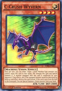 C-Crush Wyvern [SDKS-EN003] Super Rare | Galaxy Games LLC