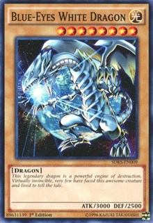 Blue-Eyes White Dragon [SDKS-EN009] Common | Galaxy Games LLC