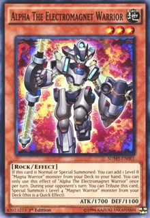 Alpha The Electromagnet Warrior [SDMY-EN001] Super Rare | Galaxy Games LLC