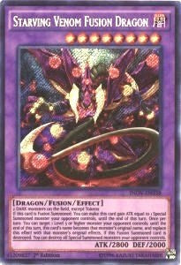 Starving Venom Fusion Dragon [INOV-EN038] Secret Rare | Galaxy Games LLC