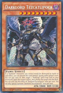 Darklord Tezcatlipoca [DESO-EN031] Secret Rare | Galaxy Games LLC