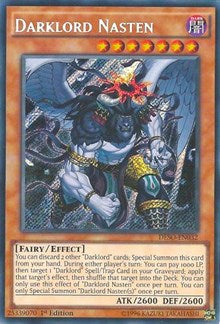 Darklord Nasten [DESO-EN032] Secret Rare | Galaxy Games LLC