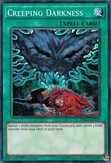 Creeping Darkness [DESO-EN058] Super Rare | Galaxy Games LLC