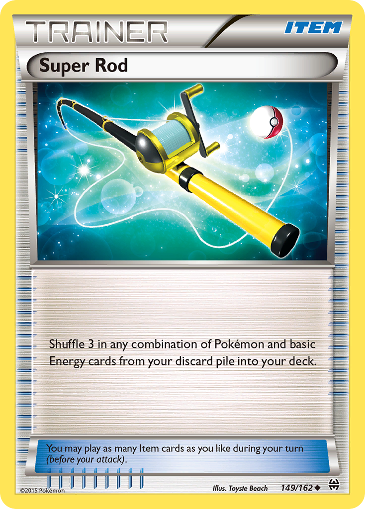 Super Rod (149/162) [XY: BREAKthrough] | Galaxy Games LLC