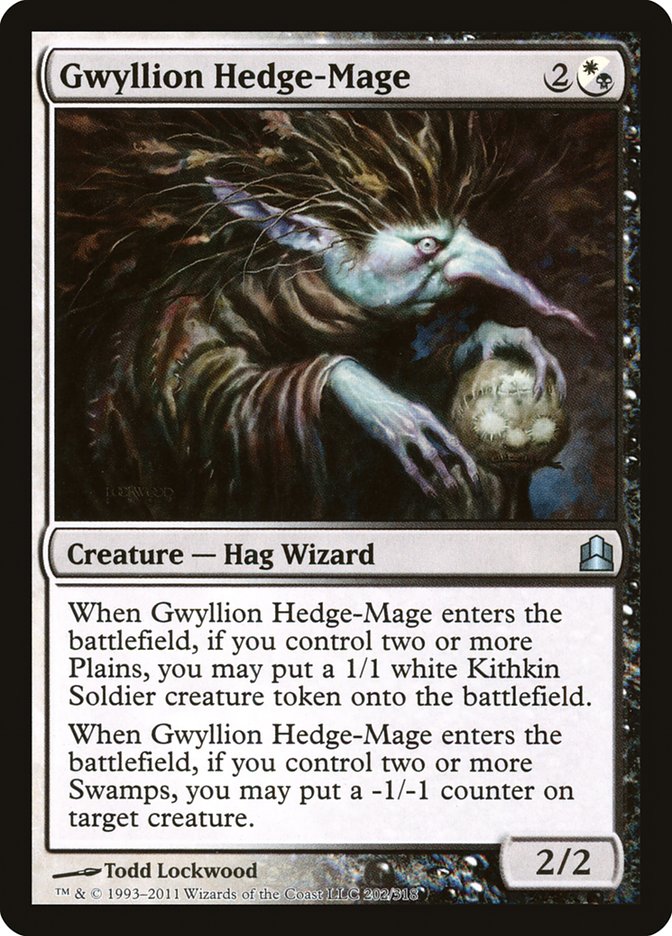 Gwyllion Hedge-Mage [Commander 2011] | Galaxy Games LLC