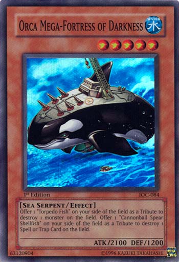 Orca Mega-Fortress of Darkness [IOC-084] Super Rare | Galaxy Games LLC