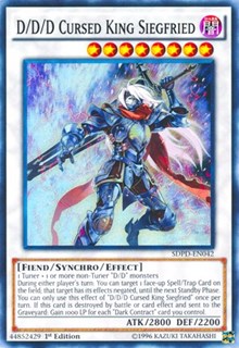 D/D/D Cursed King Siegfried [SDPD-EN042] Super Rare | Galaxy Games LLC