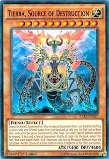 Tierra, Source of Destruction [RATE-EN027] Super Rare | Galaxy Games LLC