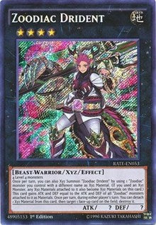 Zoodiac Drident [RATE-EN053] Secret Rare | Galaxy Games LLC