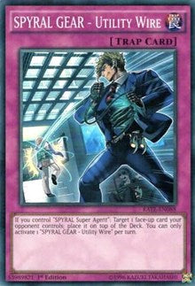 SPYRAL GEAR - Utility Wire [RATE-EN088] Super Rare | Galaxy Games LLC