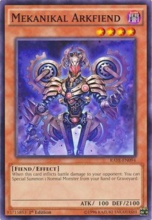 Mekanikal Arkfiend [RATE-EN094] Common | Galaxy Games LLC