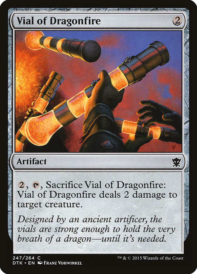 Vial of Dragonfire [Dragons of Tarkir] | Galaxy Games LLC