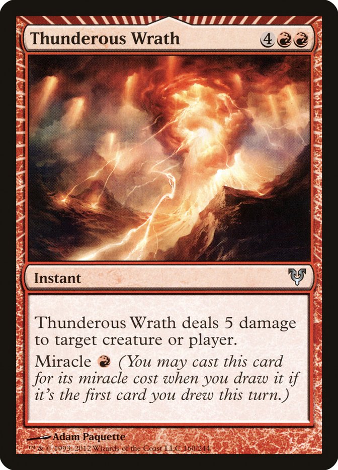 Thunderous Wrath [Avacyn Restored] | Galaxy Games LLC