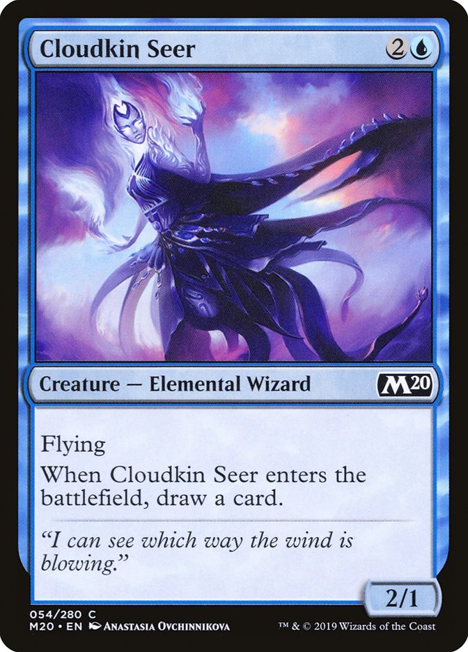 Cloudkin Seer [Core Set 2020] | Galaxy Games LLC