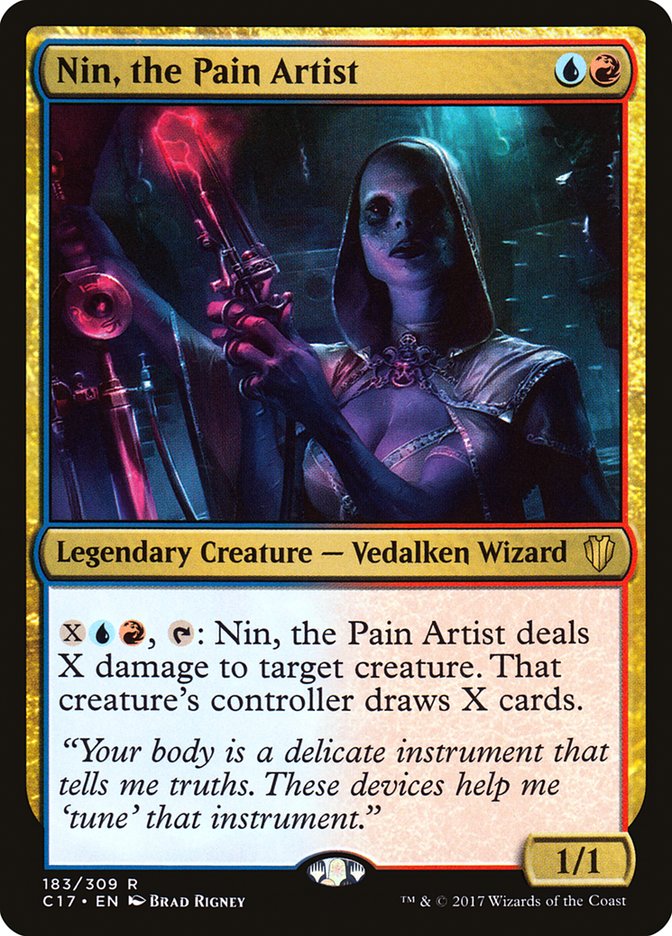 Nin, the Pain Artist [Commander 2017] | Galaxy Games LLC