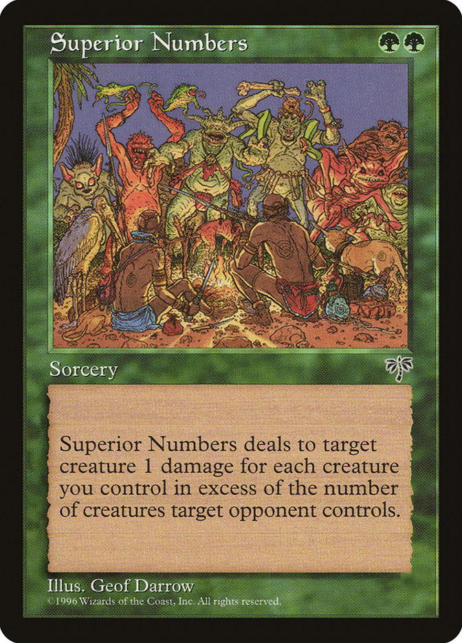 Superior Numbers [Mirage] | Galaxy Games LLC
