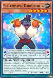 Performapal Drummerilla [SP17-EN019] Common | Galaxy Games LLC