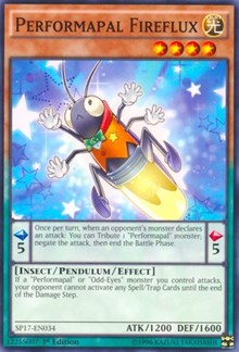 Performapal Fireflux [SP17-EN034] Common | Galaxy Games LLC