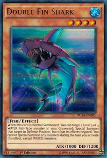 Double Fin Shark [DUSA-EN001] Ultra Rare | Galaxy Games LLC