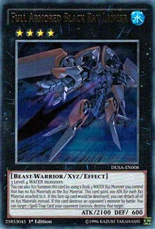 Full Armored Black Ray Lancer [DUSA-EN008] Ultra Rare | Galaxy Games LLC