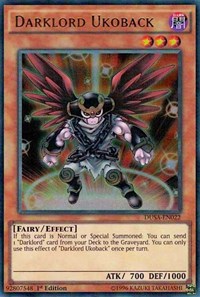 Darklord Ukoback [DUSA-EN022] Ultra Rare | Galaxy Games LLC