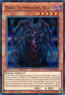 Dark Summoning Beast [DUSA-EN030] Ultra Rare | Galaxy Games LLC