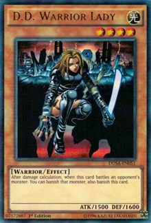 D.D. Warrior Lady [DUSA-EN051] Ultra Rare | Galaxy Games LLC