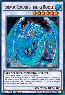 Brionac, Dragon of the Ice Barrier [DUSA-EN073] Ultra Rare | Galaxy Games LLC