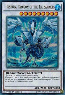 Trishula, Dragon of the Ice Barrier [DUSA-EN081] Ultra Rare | Galaxy Games LLC