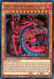 Uria, Lord of Searing Flames [DUSA-EN096] Ultra Rare | Galaxy Games LLC