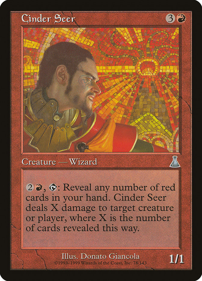 Cinder Seer [Urza's Destiny] | Galaxy Games LLC