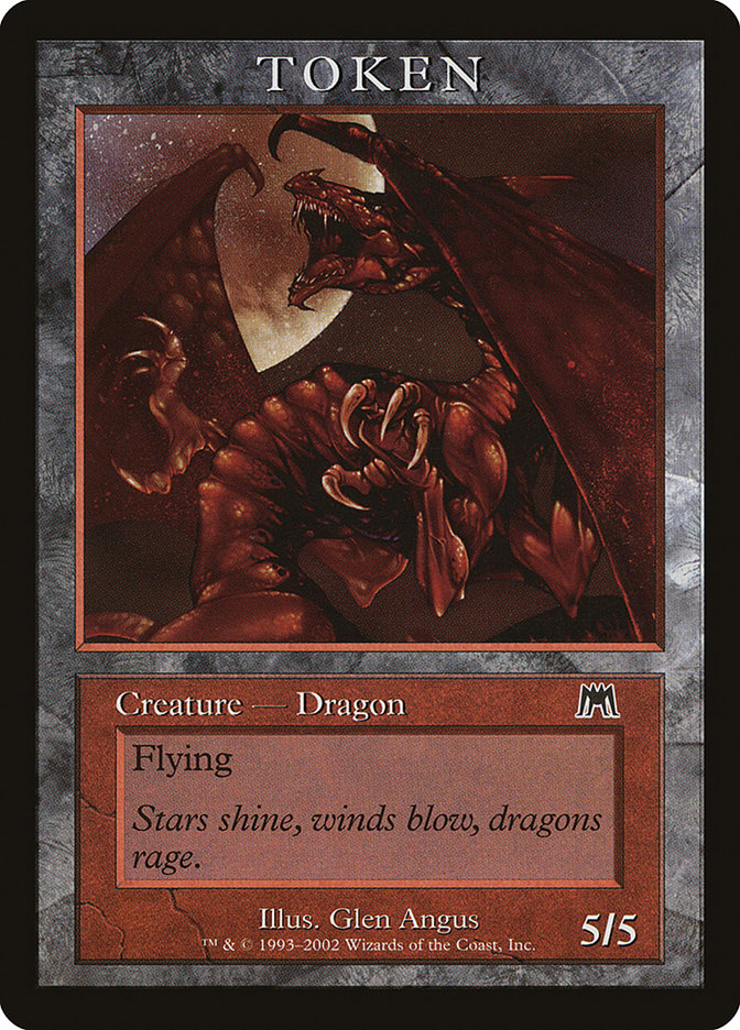 Dragon Token [Magic Player Rewards 2002] | Galaxy Games LLC
