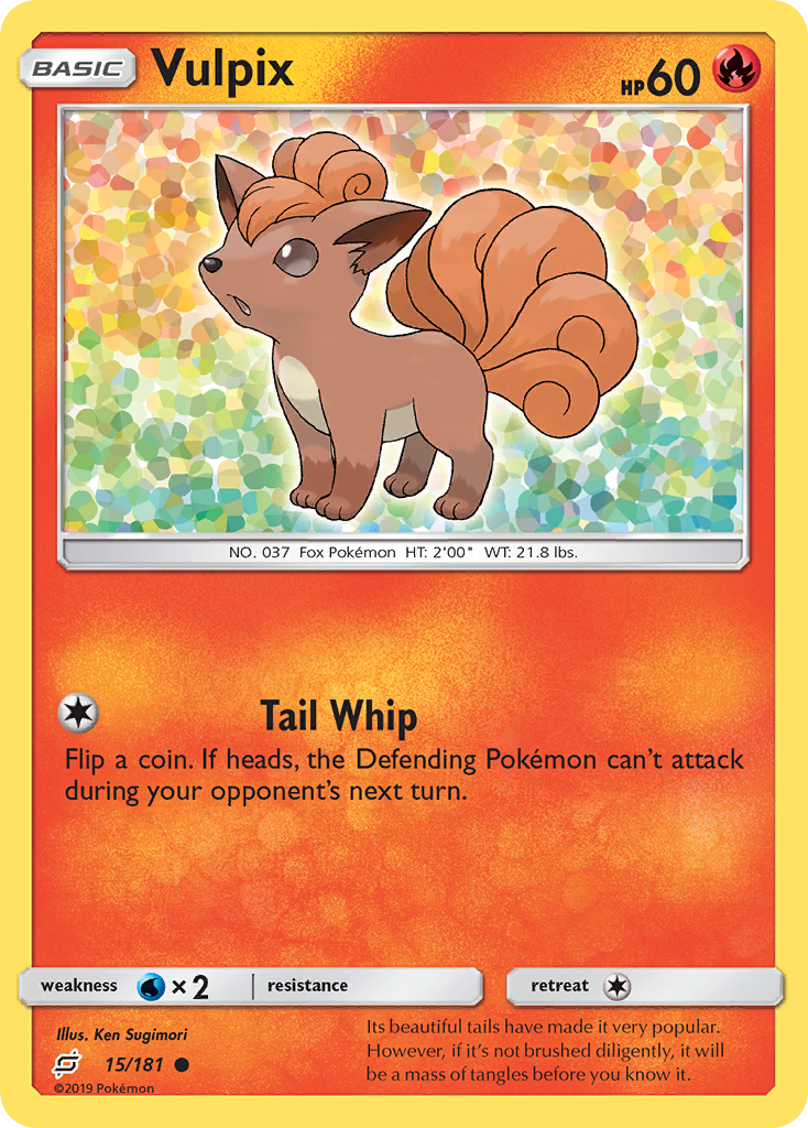 Vulpix (15/181) [Sun & Moon: Team Up] | Galaxy Games LLC