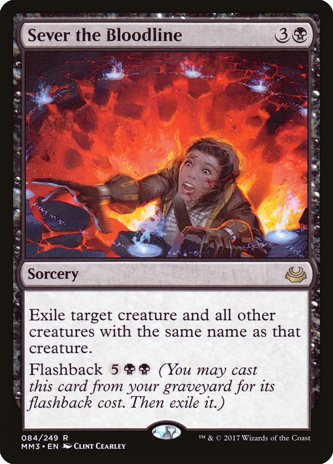 Sever the Bloodline [Modern Masters 2017] | Galaxy Games LLC