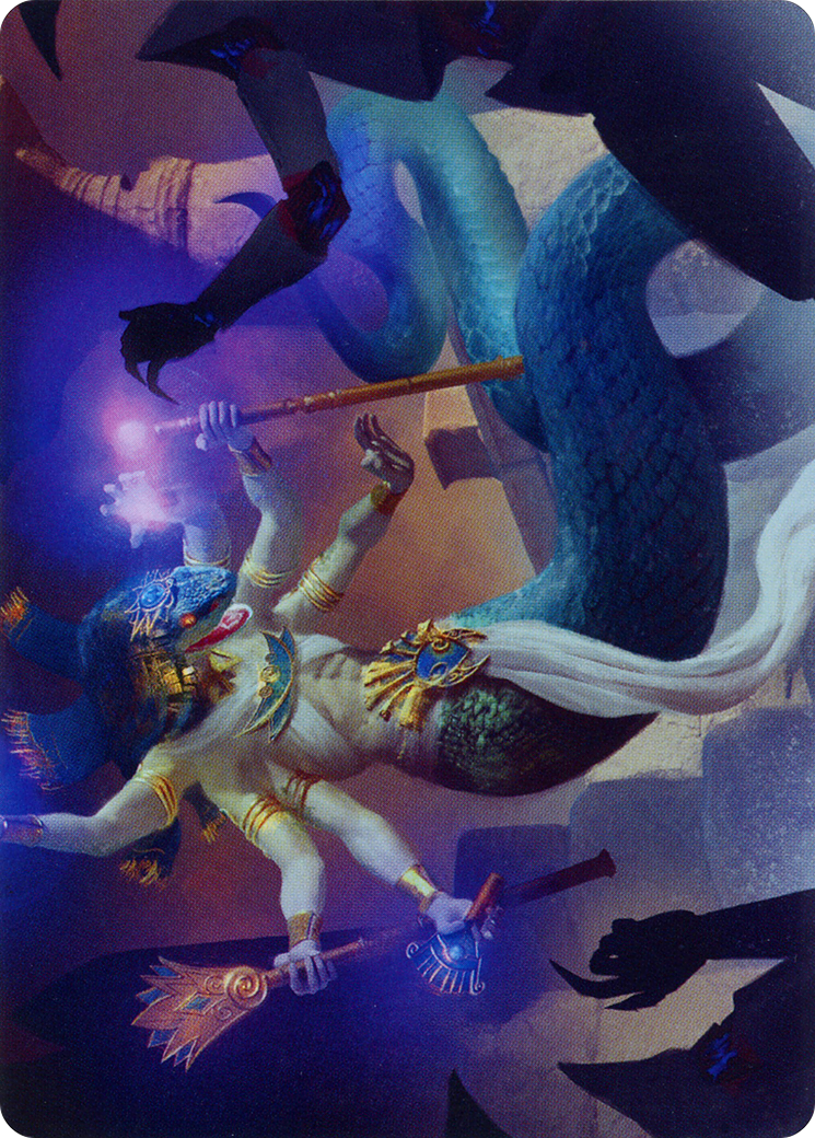 Imoti, Celebrant of Bounty Art Card [March of the Machine Art Series] | Galaxy Games LLC
