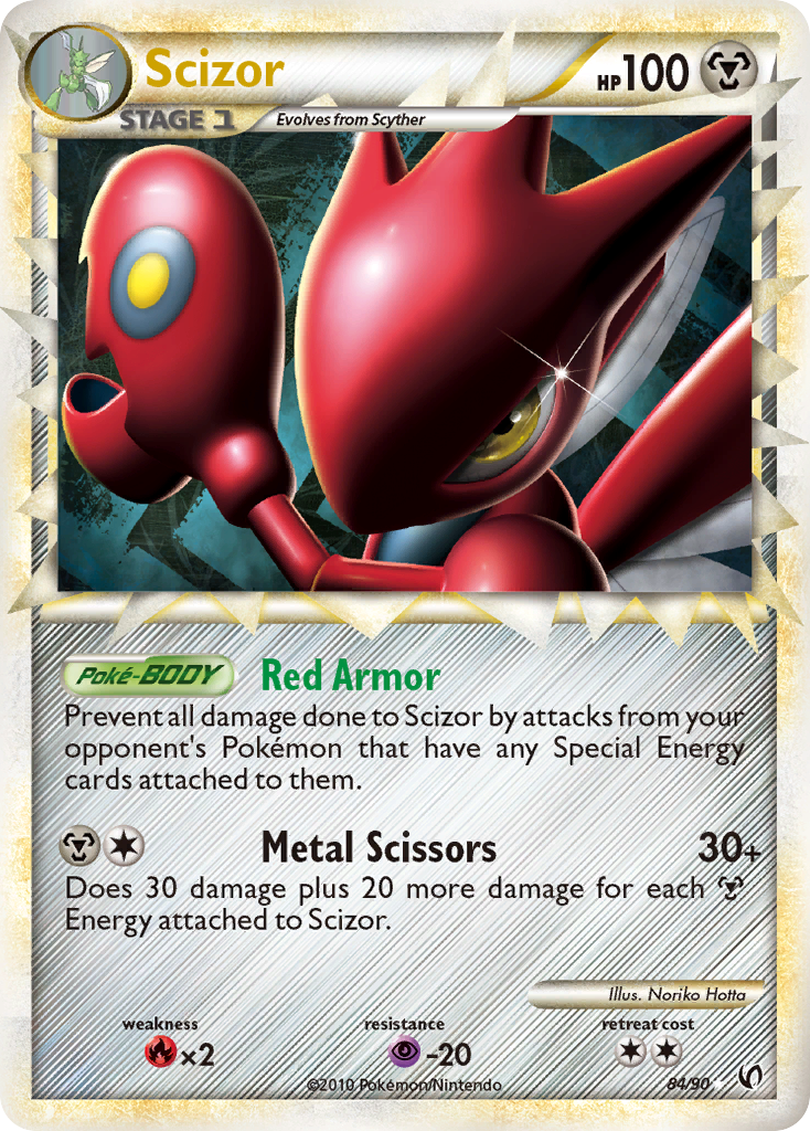 Scizor (84/90) [HeartGold & SoulSilver: Undaunted] | Galaxy Games LLC