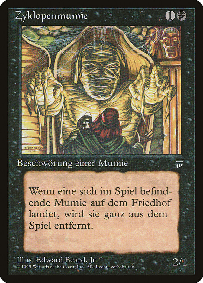 Cyclopean Mummy (German) - "Zyklopenmumie" [Renaissance] | Galaxy Games LLC