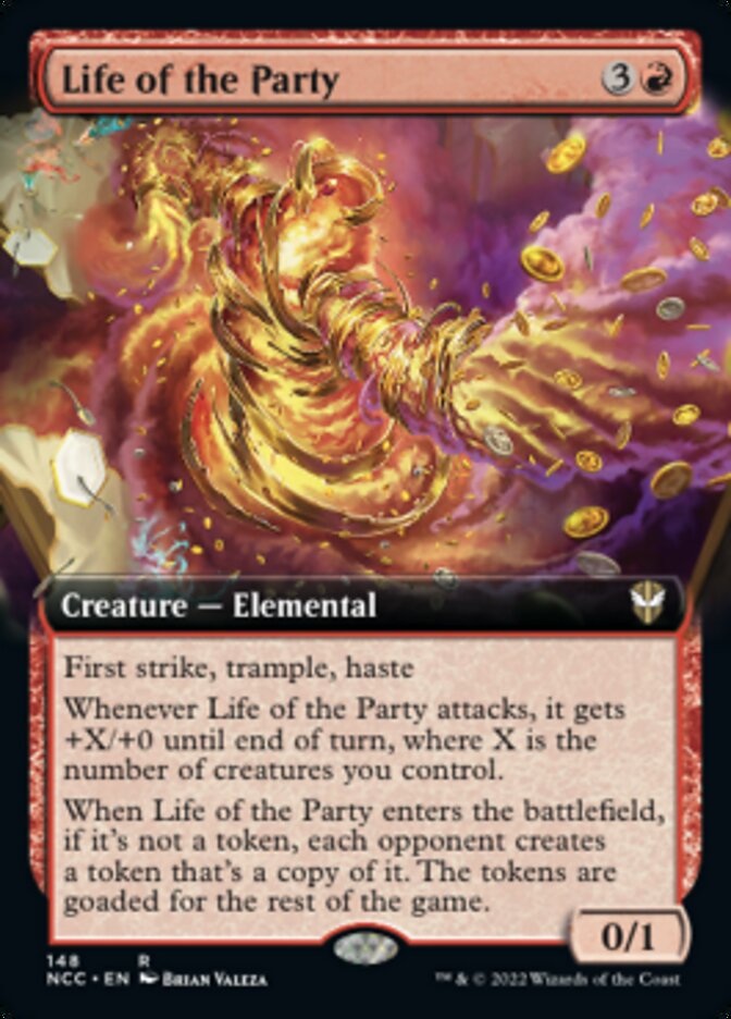 Life of the Party (Extended Art) [Streets of New Capenna Commander] | Galaxy Games LLC