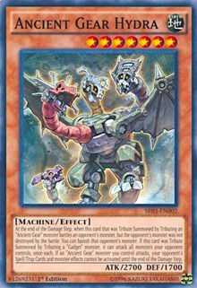 Ancient Gear Hydra [SR03-EN002] Super Rare | Galaxy Games LLC