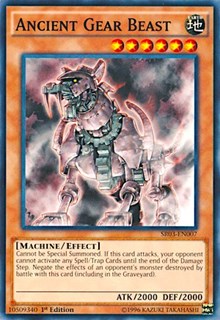 Ancient Gear Beast [SR03-EN007] Common | Galaxy Games LLC