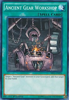 Ancient Gear Workshop [SR03-EN024] Common | Galaxy Games LLC